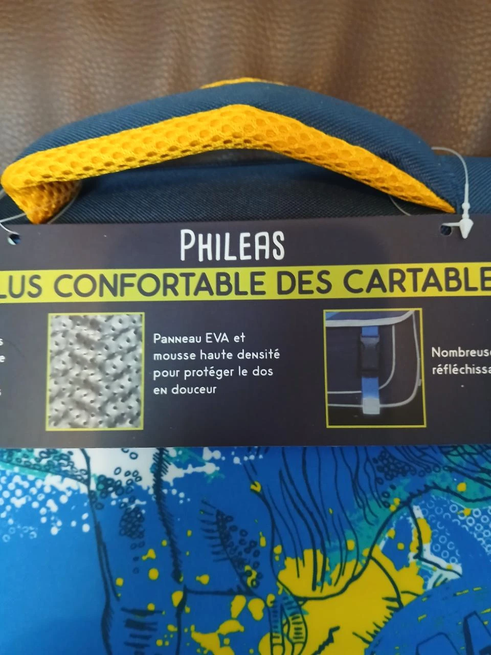 cartable phileas dinosaure garçon 38/16/35 cm – photo 4